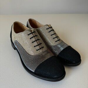 The Office of Angel Scott Ms. Baker Oxford Metallic Colorblock size 38.5